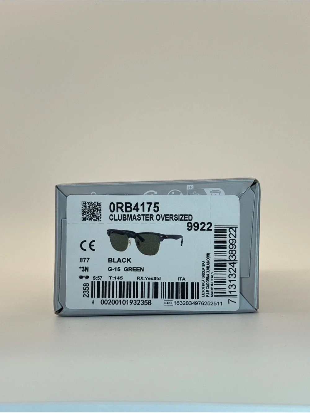 Ray-Ban RB4175 CLUBMASTER OVERSIZED